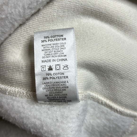 Maybe Today NYC Spring Rose Unisex Heavyweight Fleece-lined Sweatshirt - Picture 7 of 7